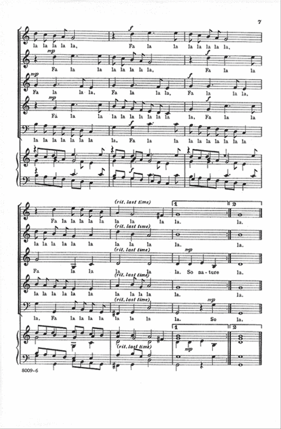 In Pride of May SSATB scores gallery preview page 7