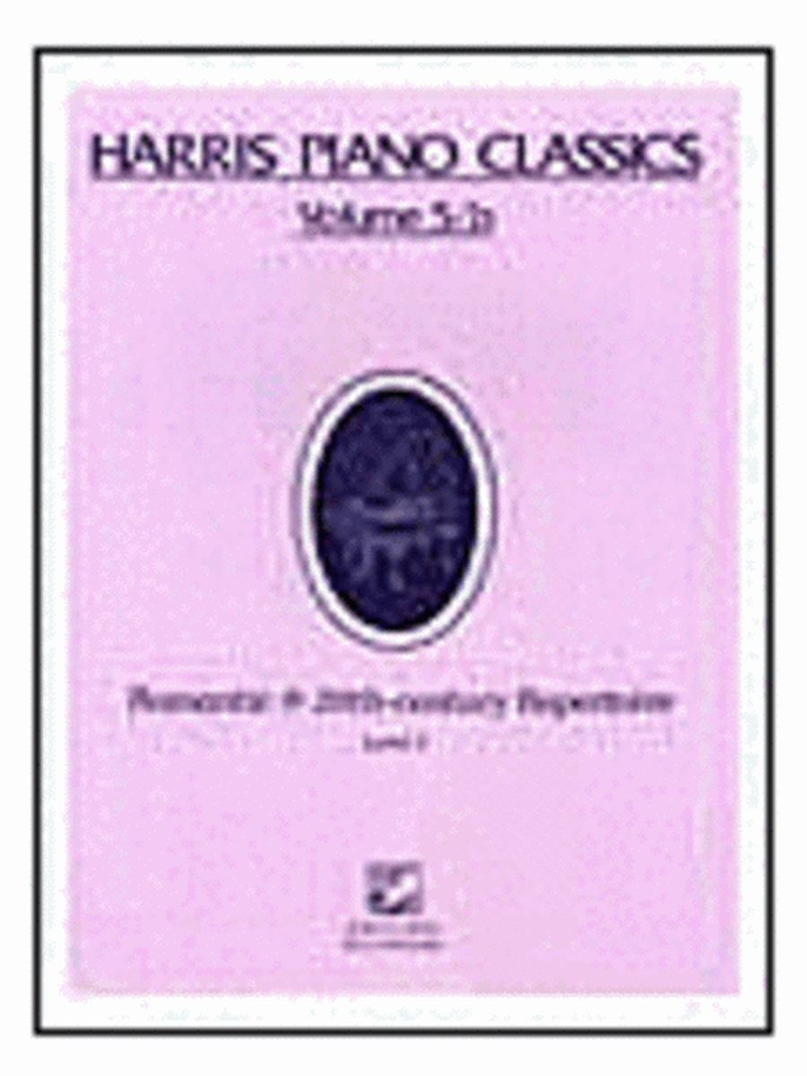 Harris Piano Classics: Volume 5/b