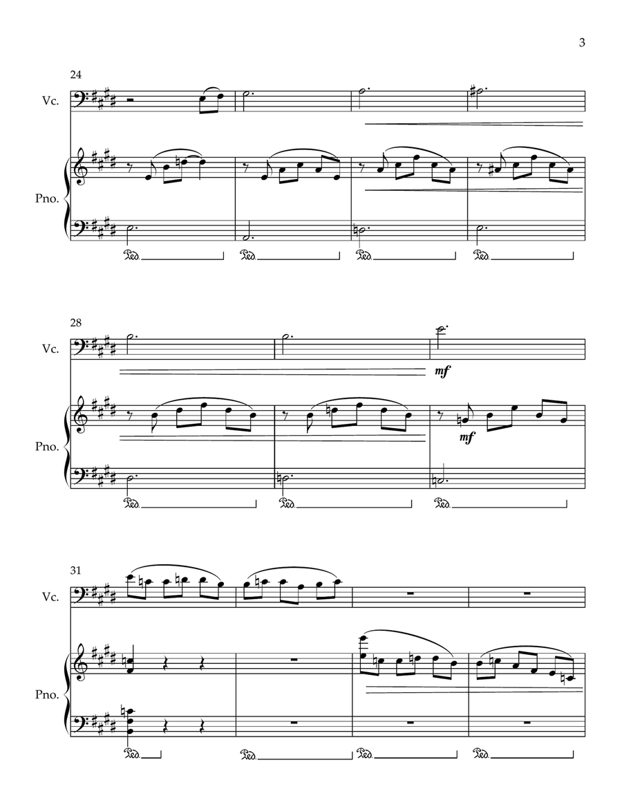Cavatina Cavatina Piano scores gallery preview page 3