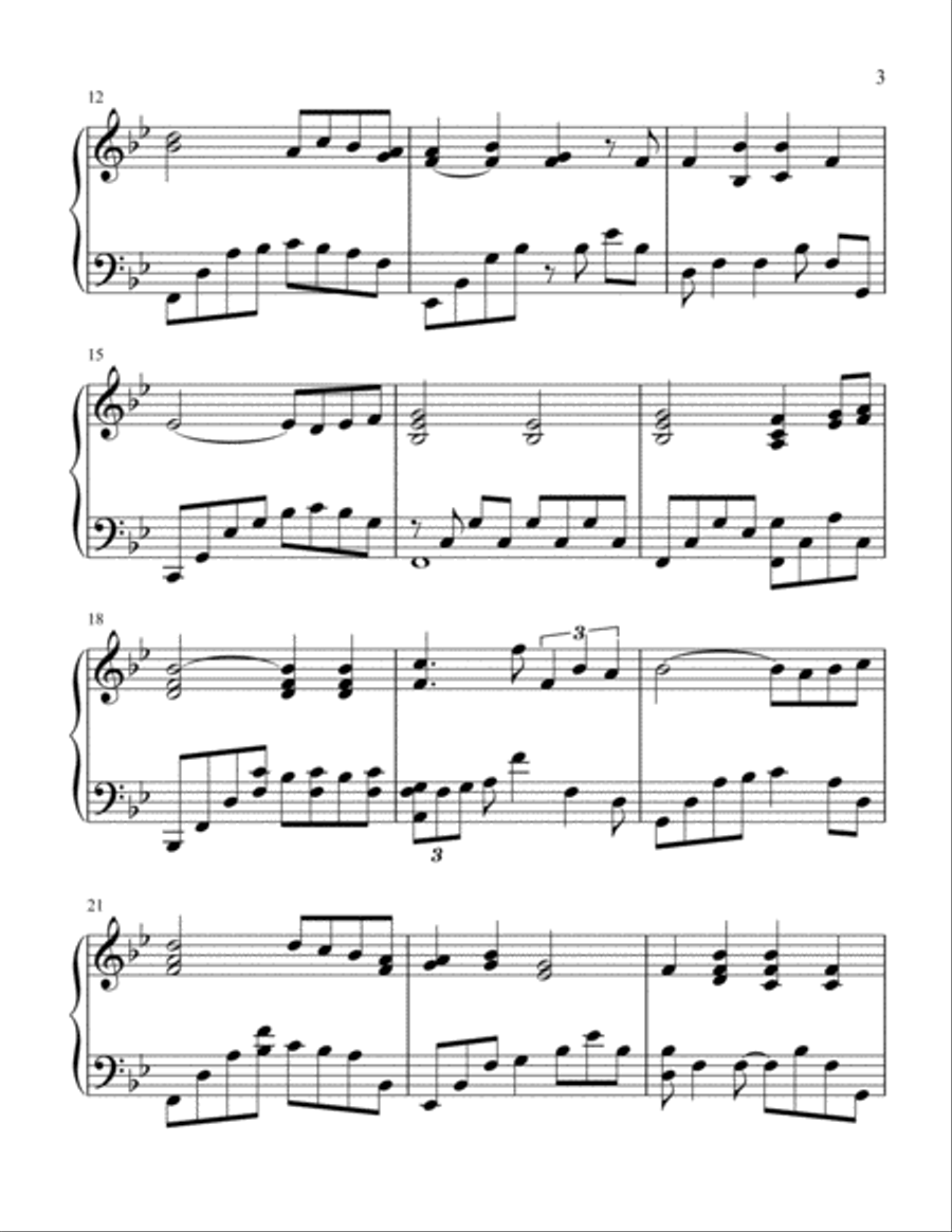 Passion Sage (piano) Passion Sage (piano) Piano Solo scores gallery preview page 3