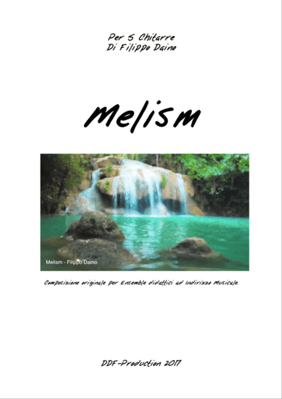 Melism - per 4 Chitarre e Basso Small Ensemble scores gallery preview page 1