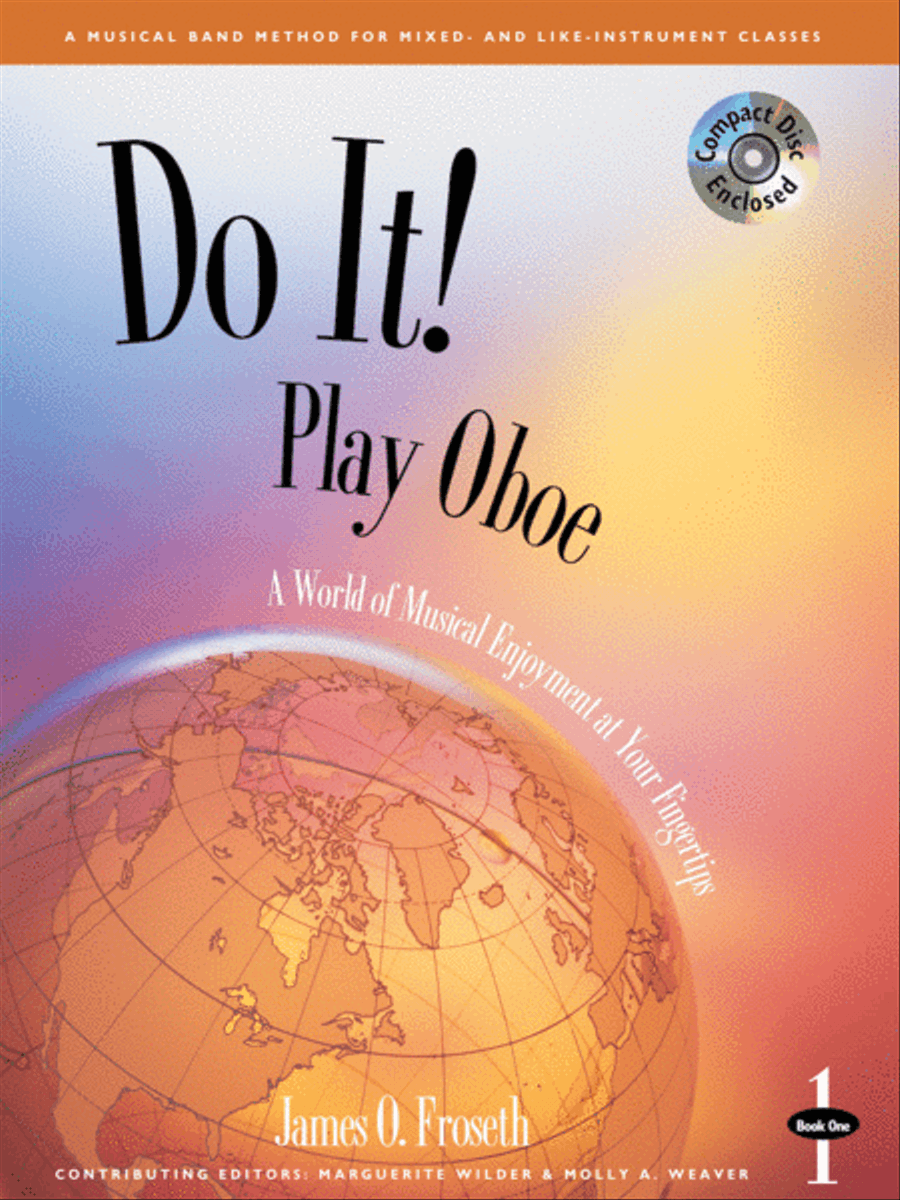 Do It! Play Oboe - Book 1 with MP3s Concert Band Methods scores gallery preview page 1