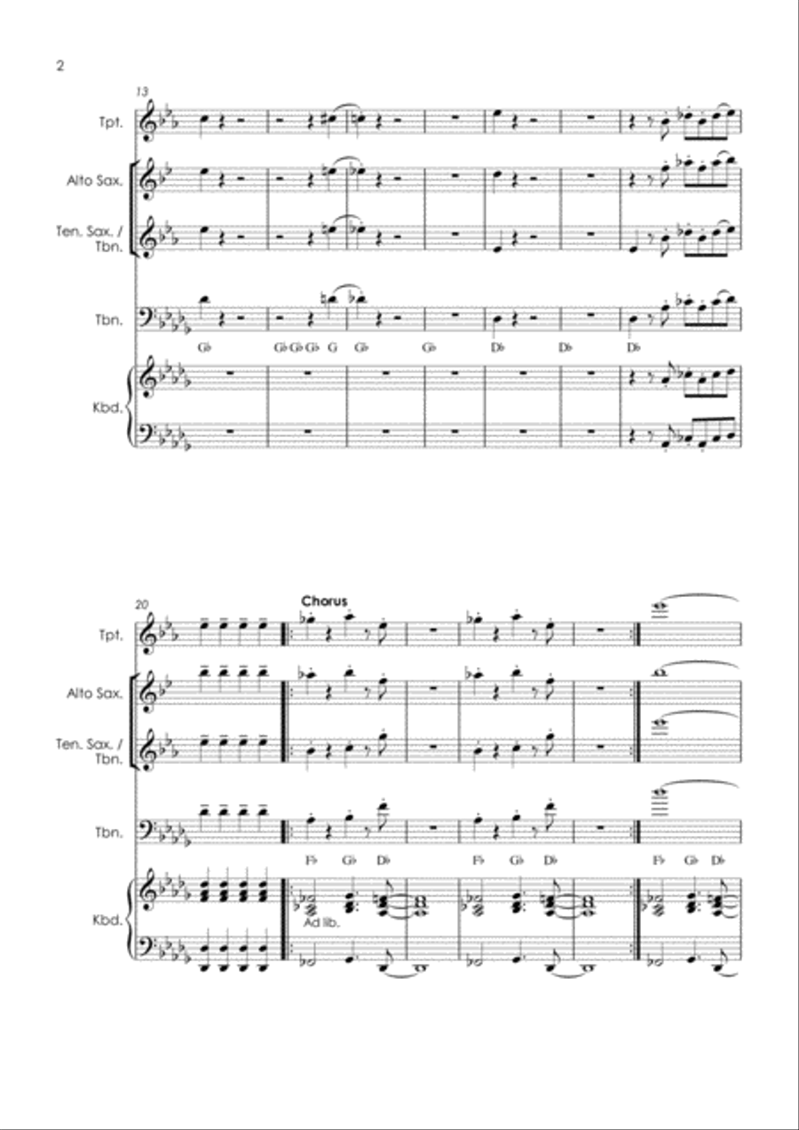 Boys And Girls Tenor Saxophone scores gallery preview page 4