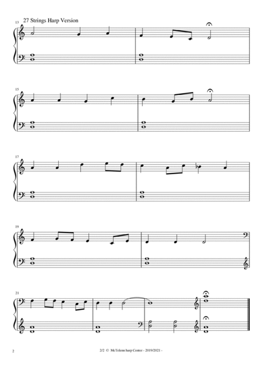 Sheperd Pipes by Salutrinkskaya / Sonatina in C by Gurlitt - beginner & 27/34 String Harp | McTelen image number null