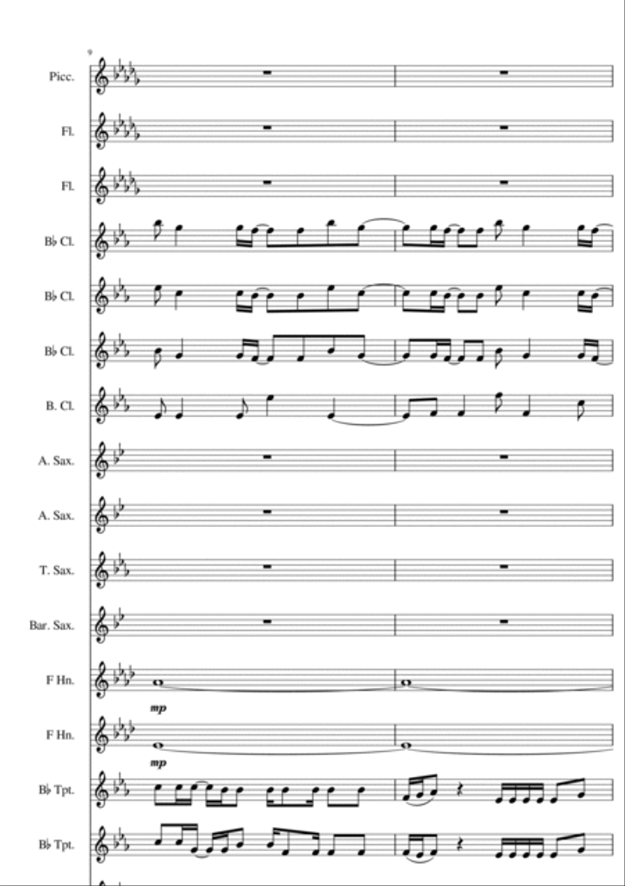 Goodnight N Go Marching Band scores gallery preview page 5