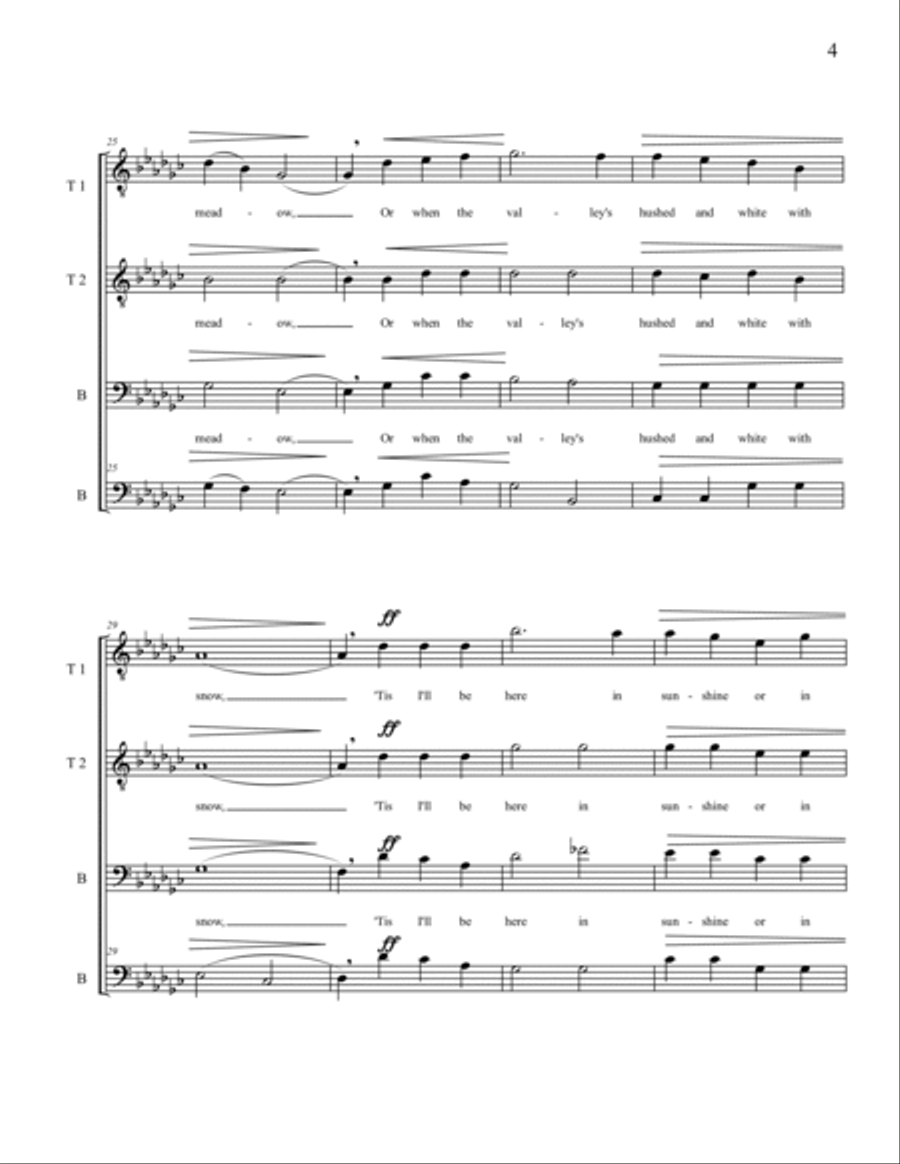 Danny Boy for TTBB TTBB scores gallery preview page 4