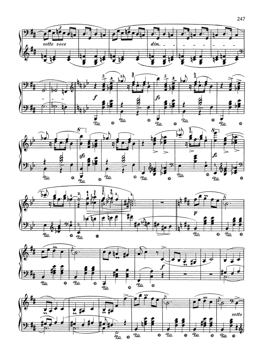 Mazurka in B minor, Op. 33, No. 4 Piano Solo scores gallery preview page 2
