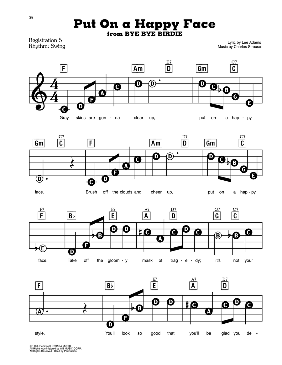 Put On A Happy Face (from Bye Bye Birdie)