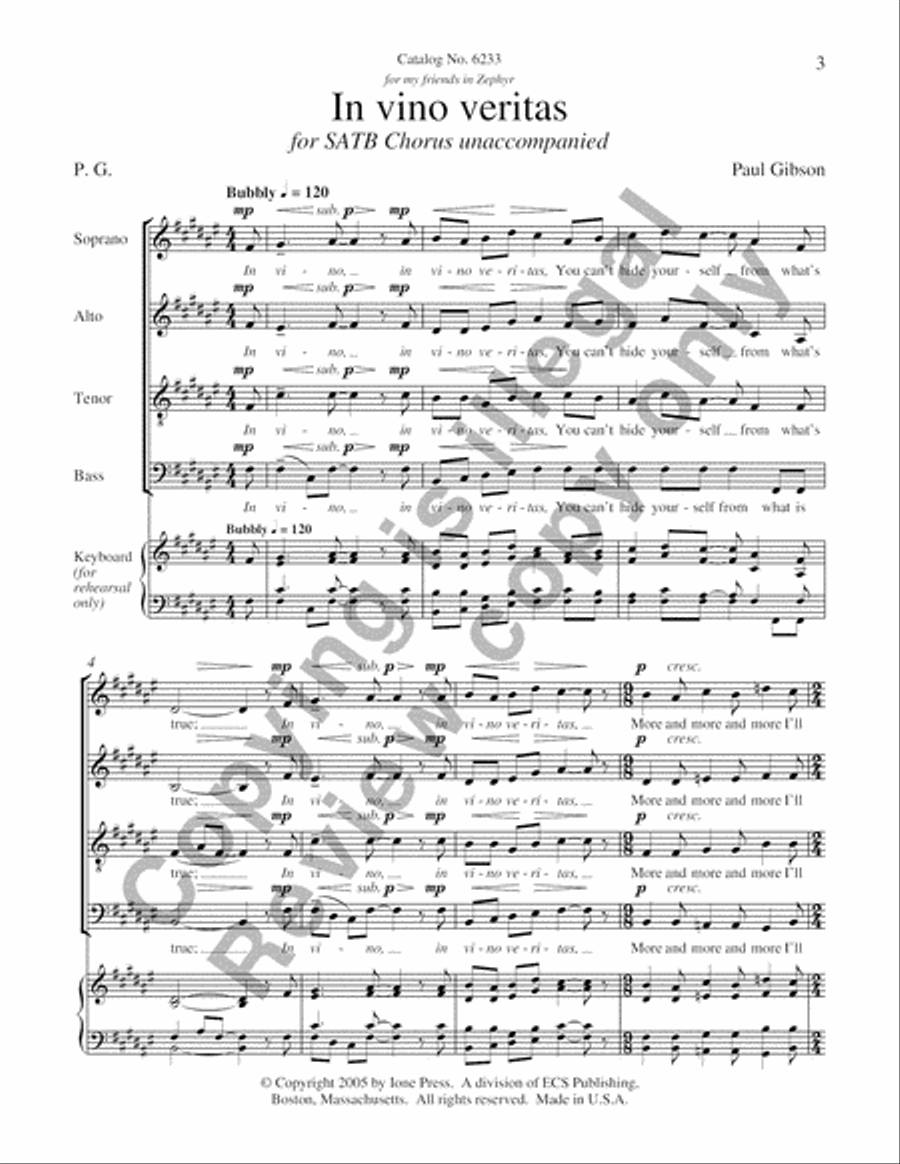 In vino veritas 4-Part scores gallery preview page 8
