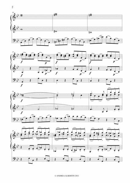 Ouverture in g minor Bwv 1070 by Johann Sebastian Bach Organ Solo - Digital Sheet Music