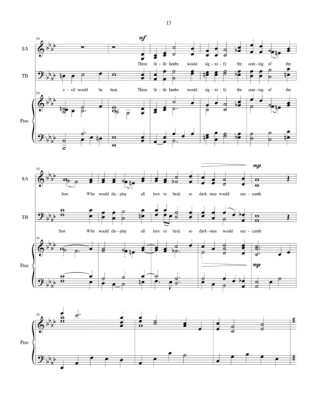 Behold the Lamb of God, SATB choir (Easter) image number null