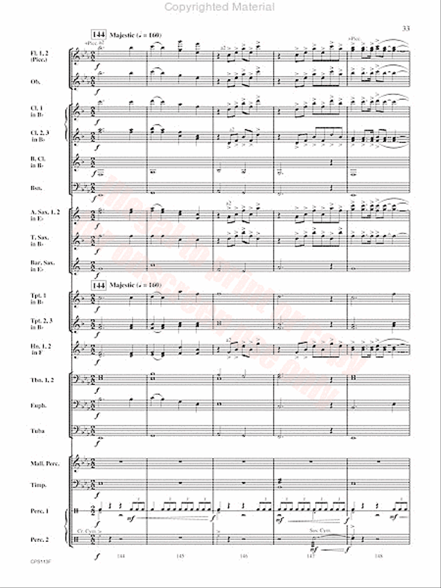 Converse Fantasy Converse Fantasy Concert Band scores gallery preview page 34