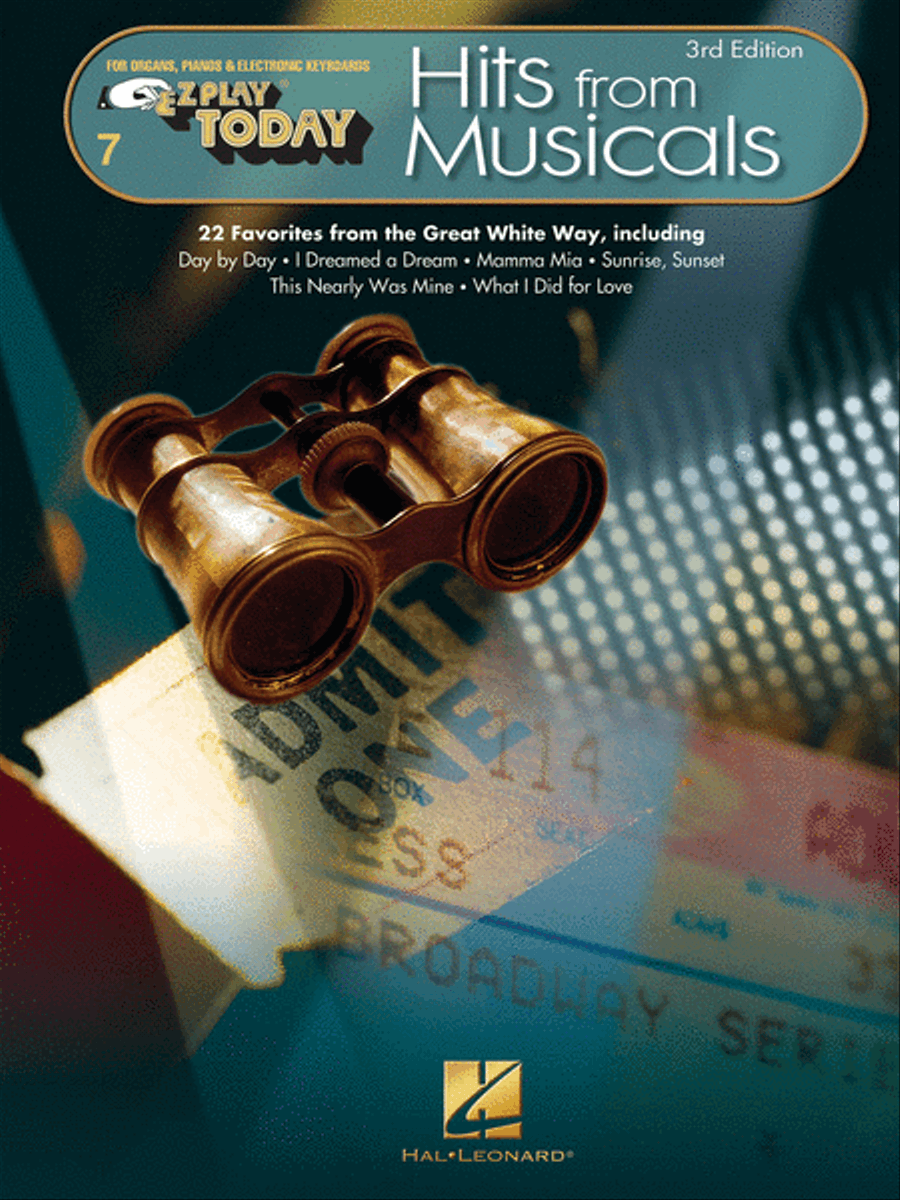Hits from Musicals - 3rd Edition Electronic Keyboard scores gallery preview page 1
