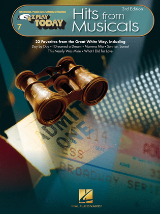 Book cover for Hits from Musicals - 3rd Edition