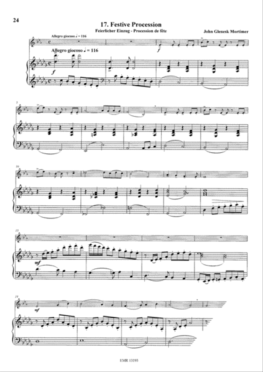 Solo Pieces Vol. 2 Clarinet Solo scores gallery preview page 10