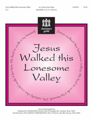Book cover for Jesus Walked This Lonesome Valley