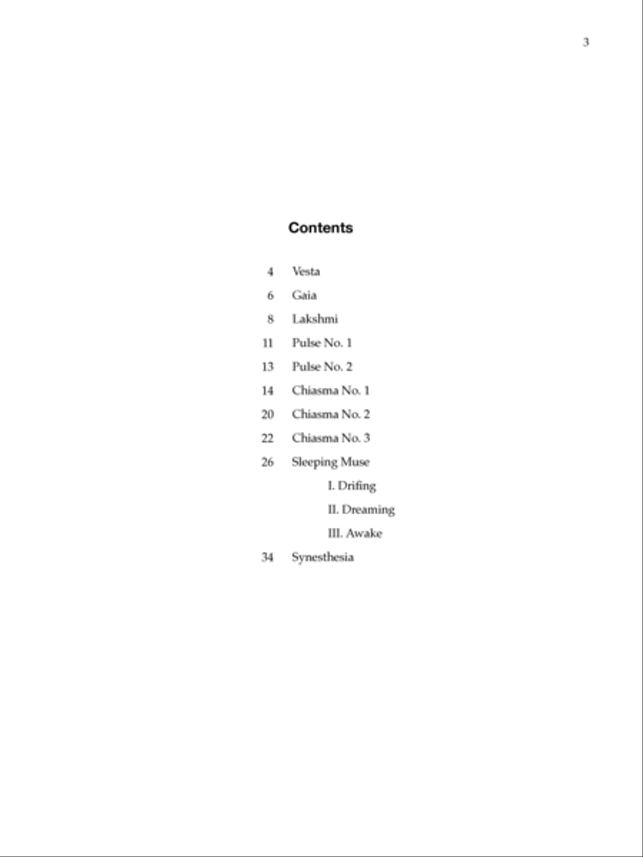 Reflections: Ten Solos for Guitar Acoustic Guitar scores gallery preview page 3