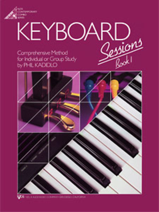 Book cover for Keyboard Sessions, Book 1 (With Cassette)