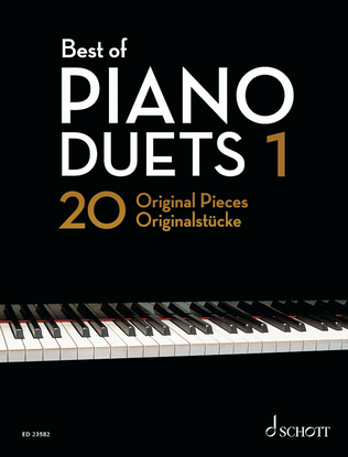 Book cover for Best of Piano Duets 1