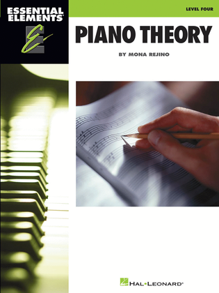 Book cover for Essential Elements Piano Theory – Level 4