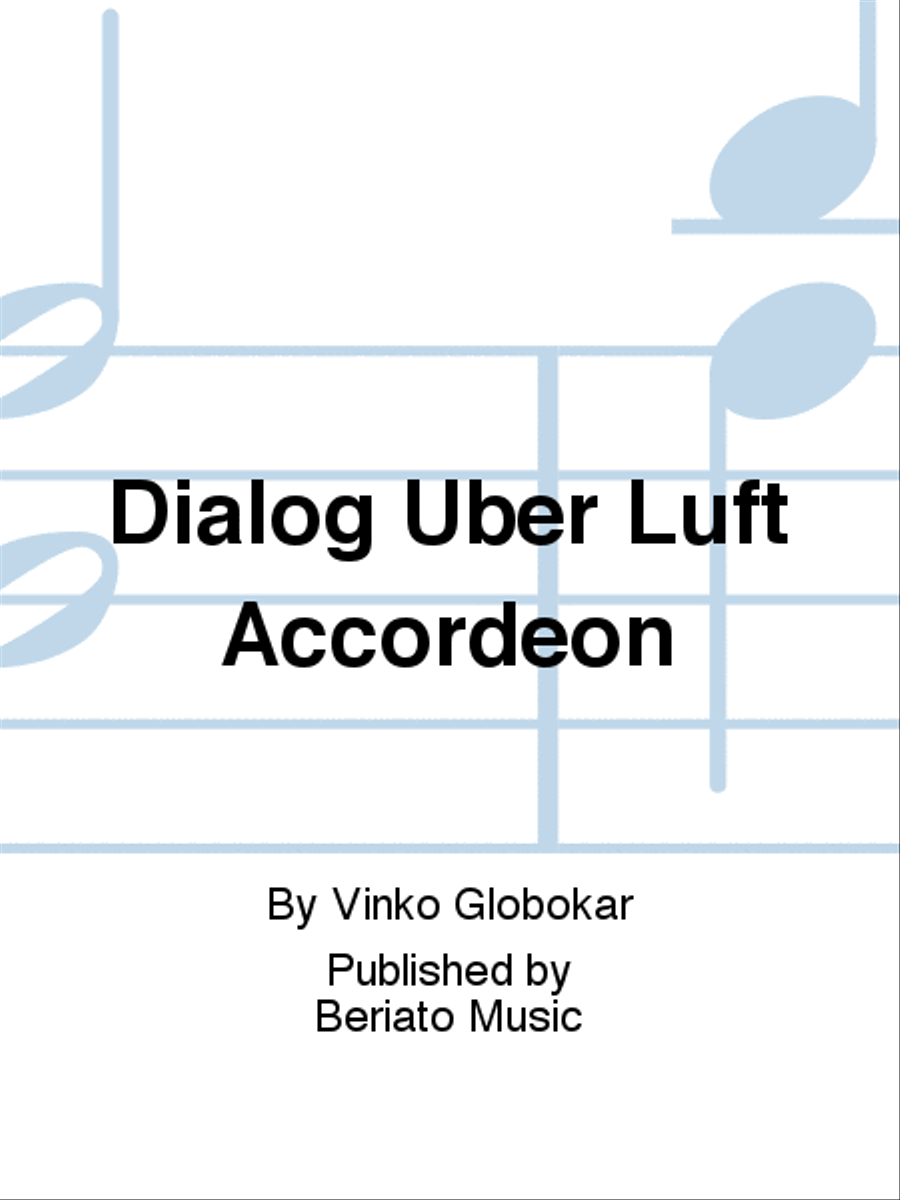 Dialog Uber Luft Accordeon Accordion scores gallery preview page 1