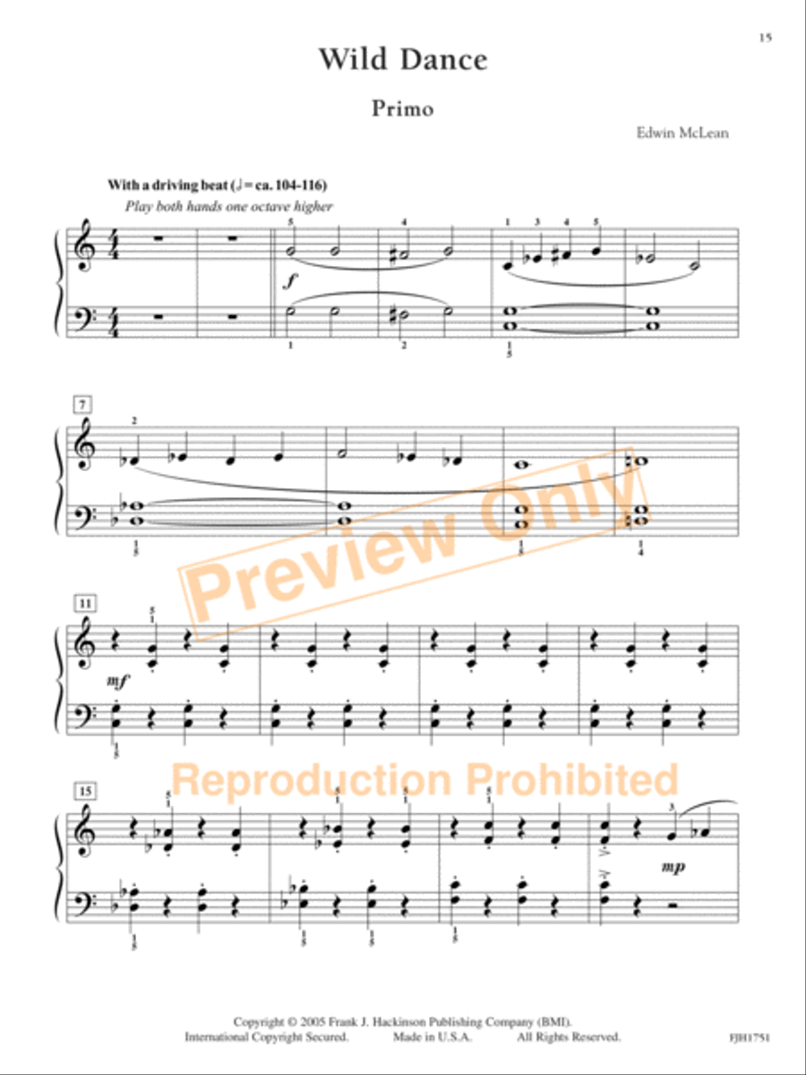 Duet Treasures, Volume 1 (NFMC) Piano Method scores gallery preview page 6