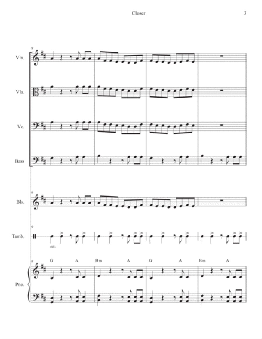Closer Cello scores gallery preview page 3