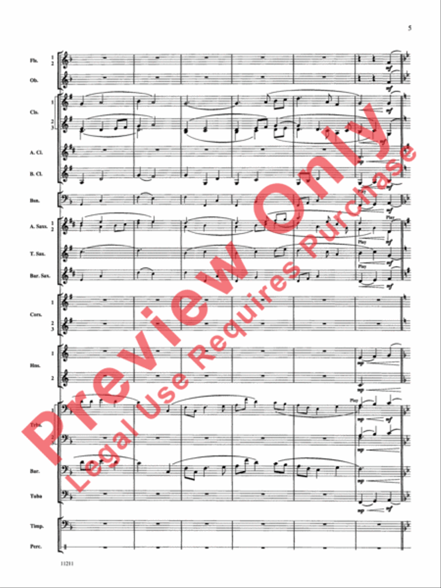 Petty Harbour Bait Skiff Petty Harbour Bait Skiff Concert Band scores gallery preview page 6