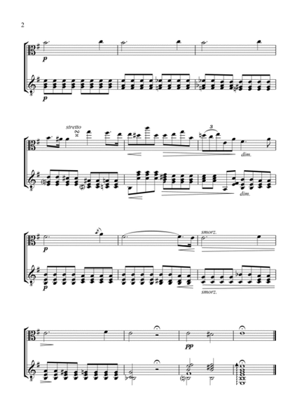 Prelude op. 28 No. 4 & 7 for viola and guitar image number null