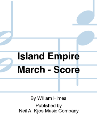 Island Empire March - Score