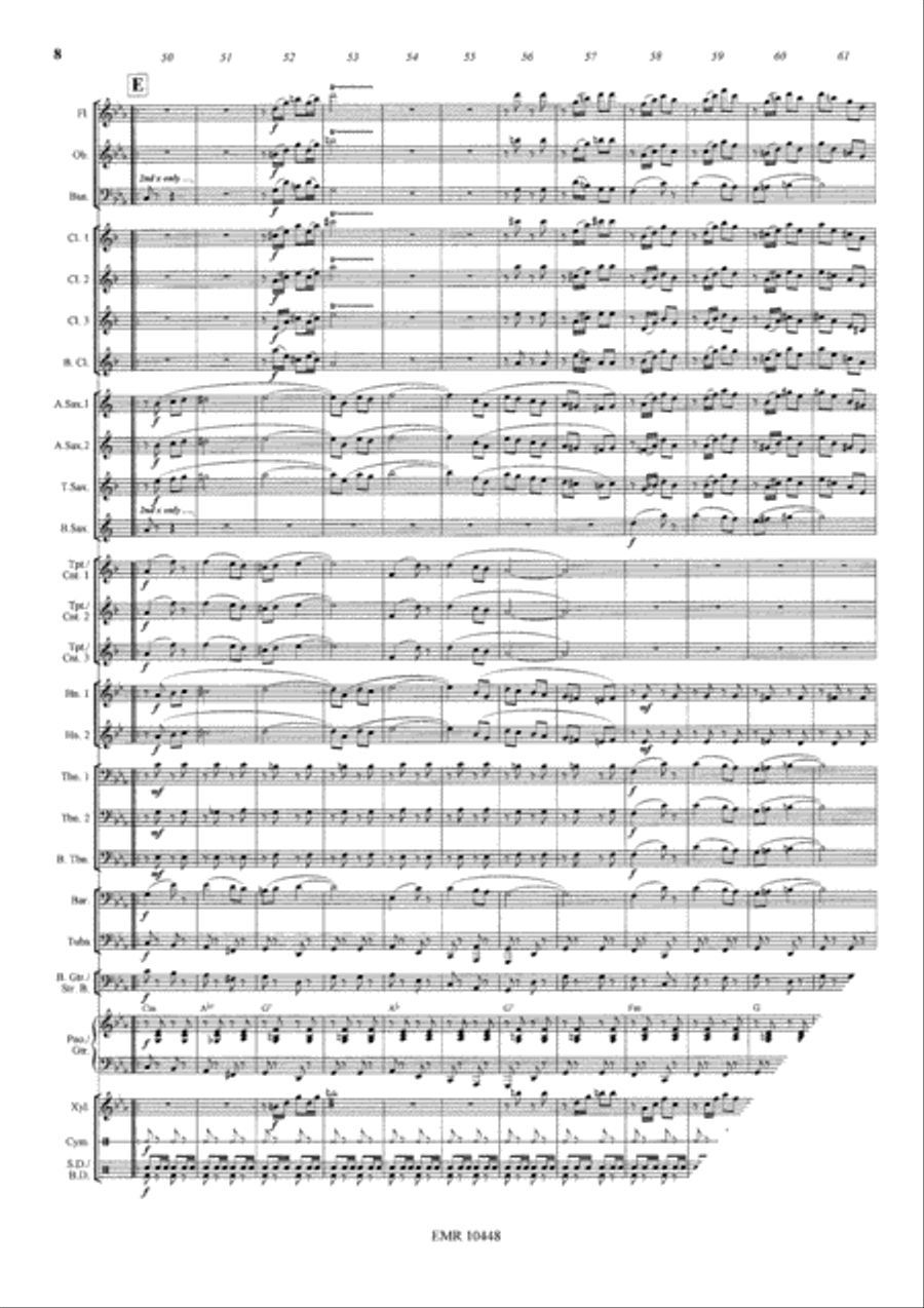 Cossack Ride Concert Band scores gallery preview page 9