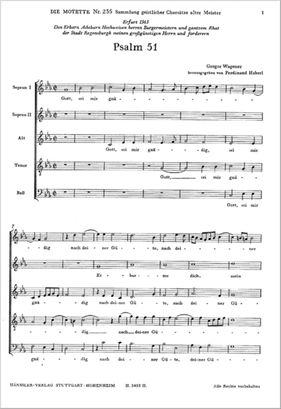 Psalm 51 SSATB scores gallery preview page 1