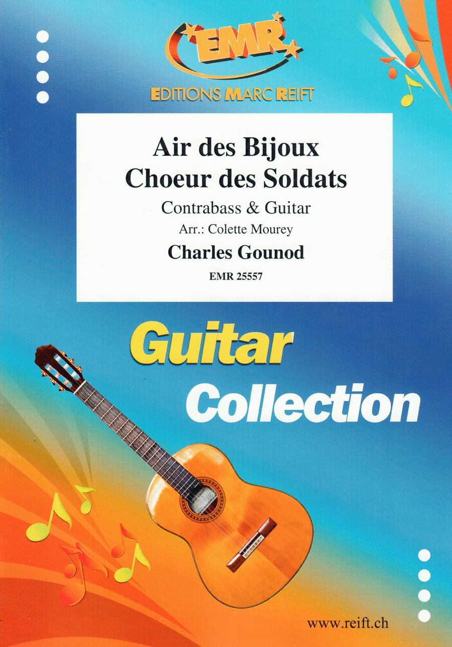 Air des Bijoux / Choeur des Soldats Double Bass scores gallery preview page 1