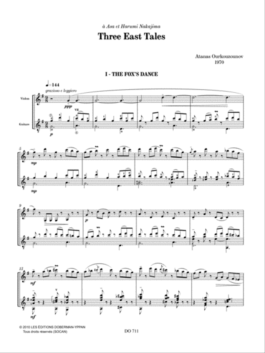 Three East Tales Three East Tales Violin scores gallery preview page 3