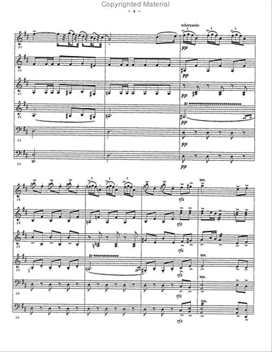 Spanish Dance No. 5 Spanish Dance No. 5 Percussion Ensemble scores gallery preview page 5