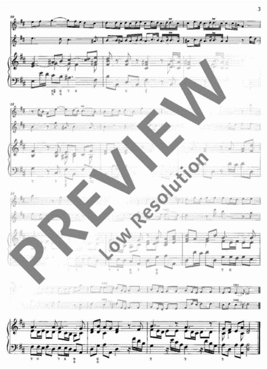 Triosonata Flute scores gallery preview page 4