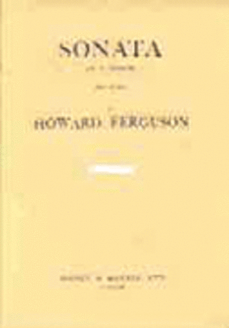 Piano Sonata in F Minor, Op. 8