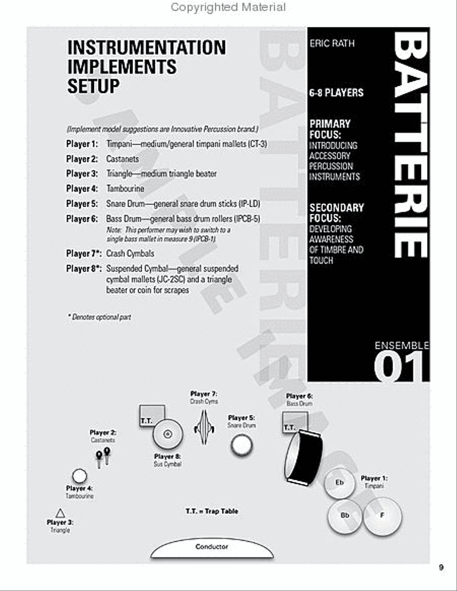 Beyond Basic Percussion Percussion scores gallery preview page 47