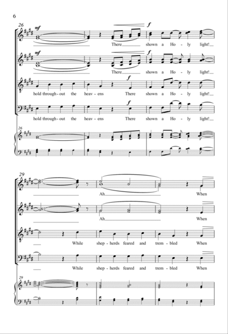 Go Tell It on the Mountain Divisi scores gallery preview page 5
