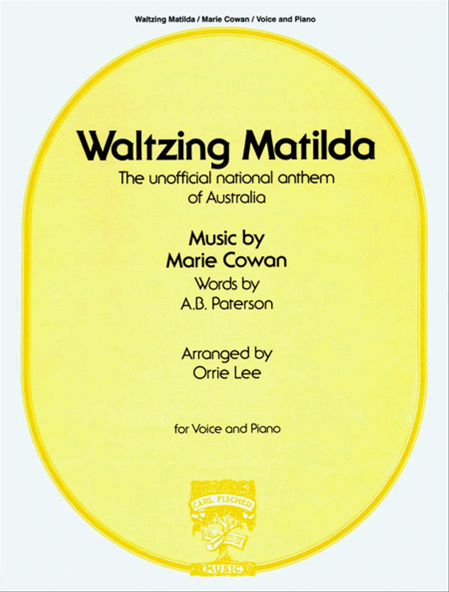 Waltzing Matilda Voice scores gallery preview page 1