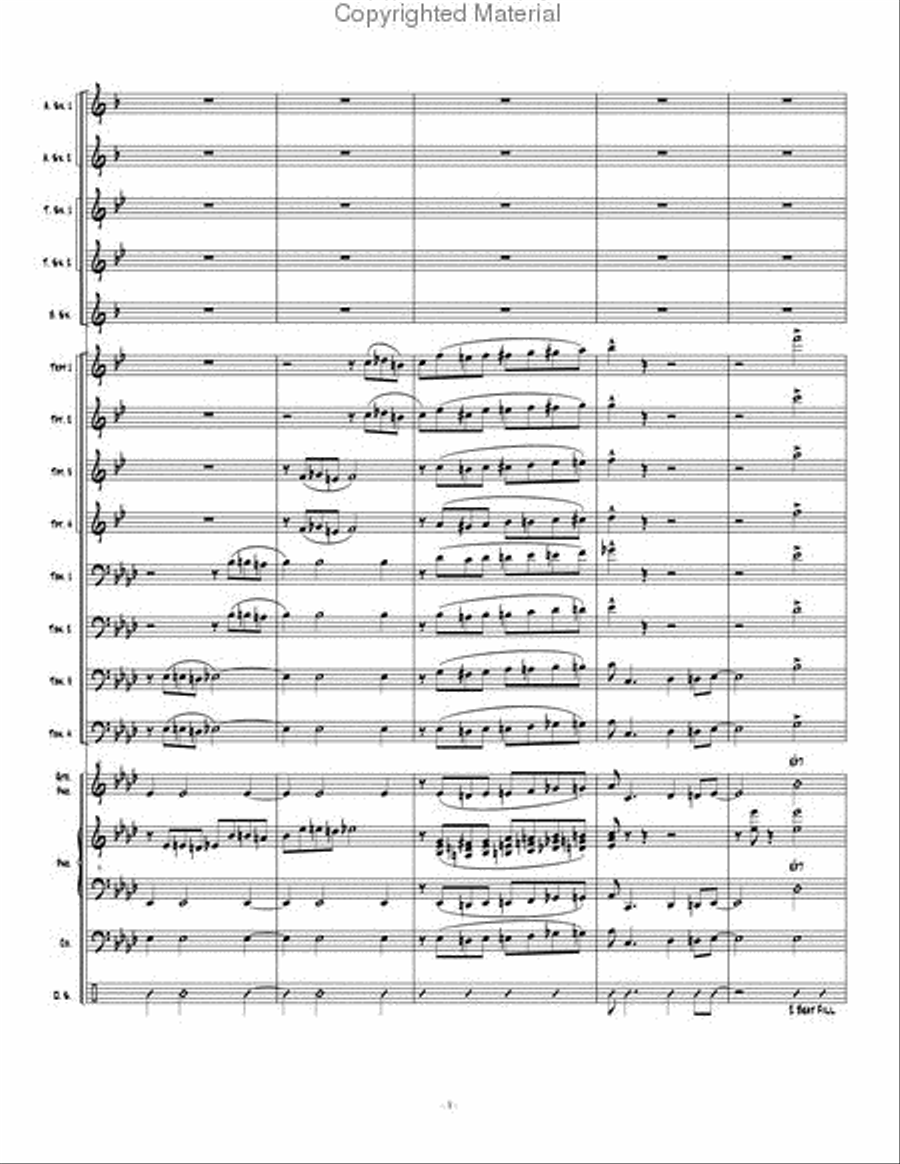 Don't Get Caught Jazz Ensemble scores gallery preview page 6