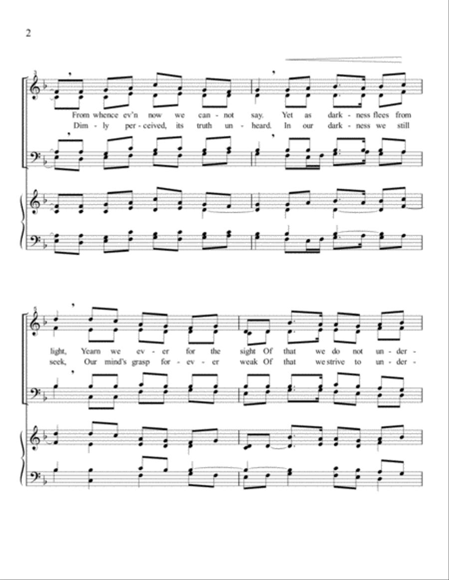 Light Coalescent Light Coalescent 4-Part scores gallery preview page 2