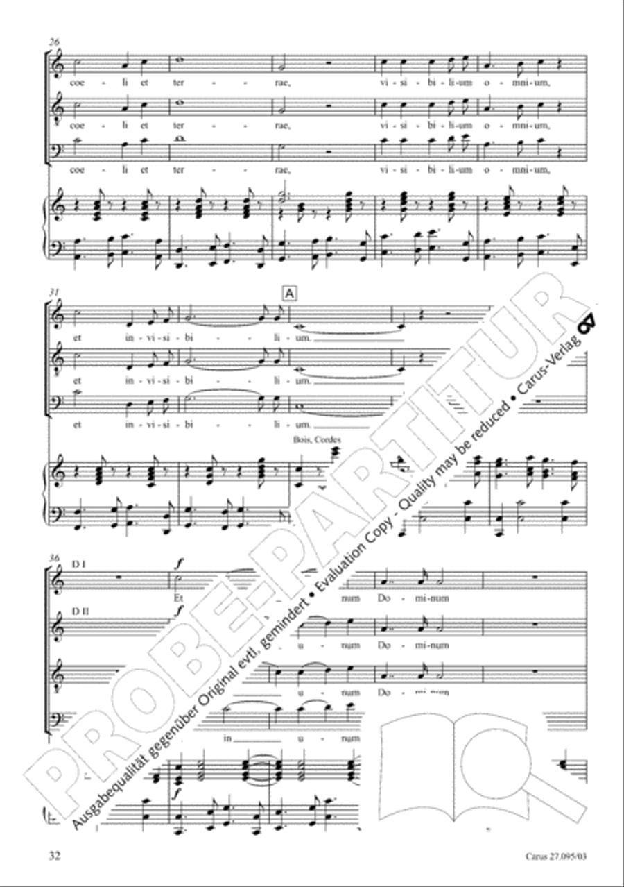 Messe solennelle de sainte Cecile Messe solennelle de sainte Cecile STB scores gallery preview page 33