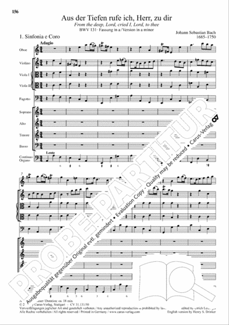 The Complete Sacred Vocal Works (Das geistliche Vokalwerk) Voice scores gallery preview page 157