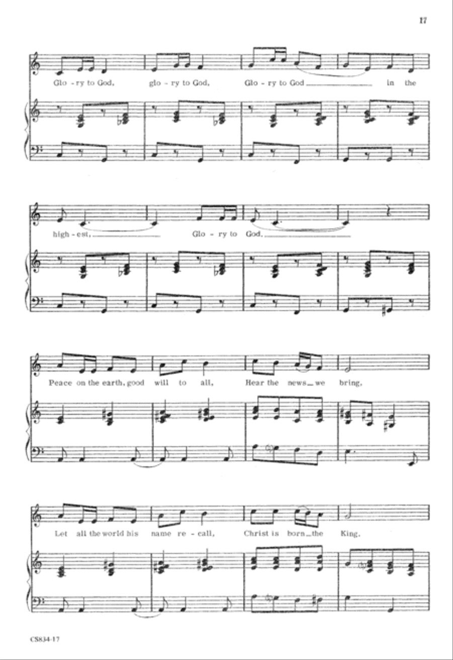 The Brightest Star The Brightest Star Unison Choir scores gallery preview page 17