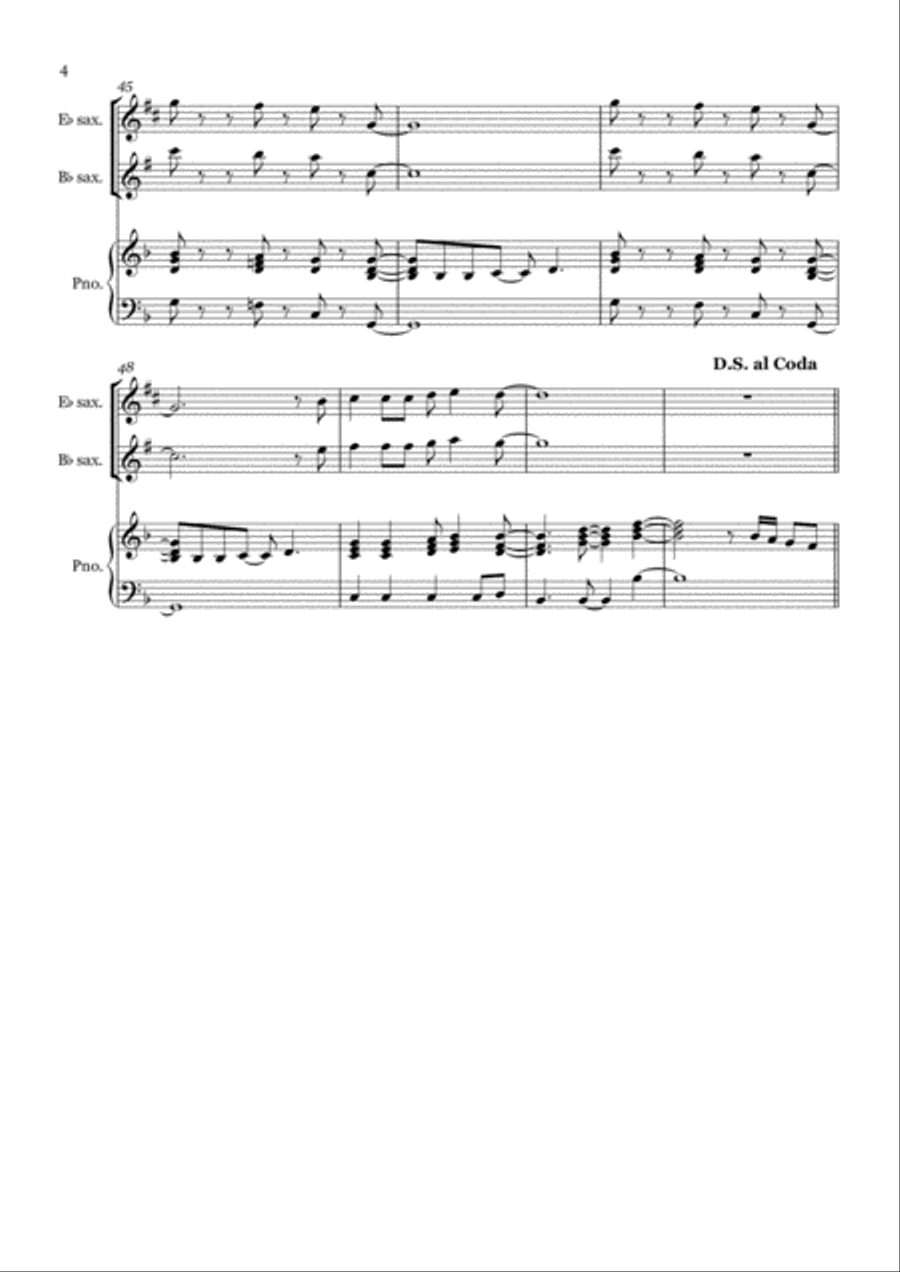 Don't Stop Me Now Small Ensemble scores gallery preview page 4