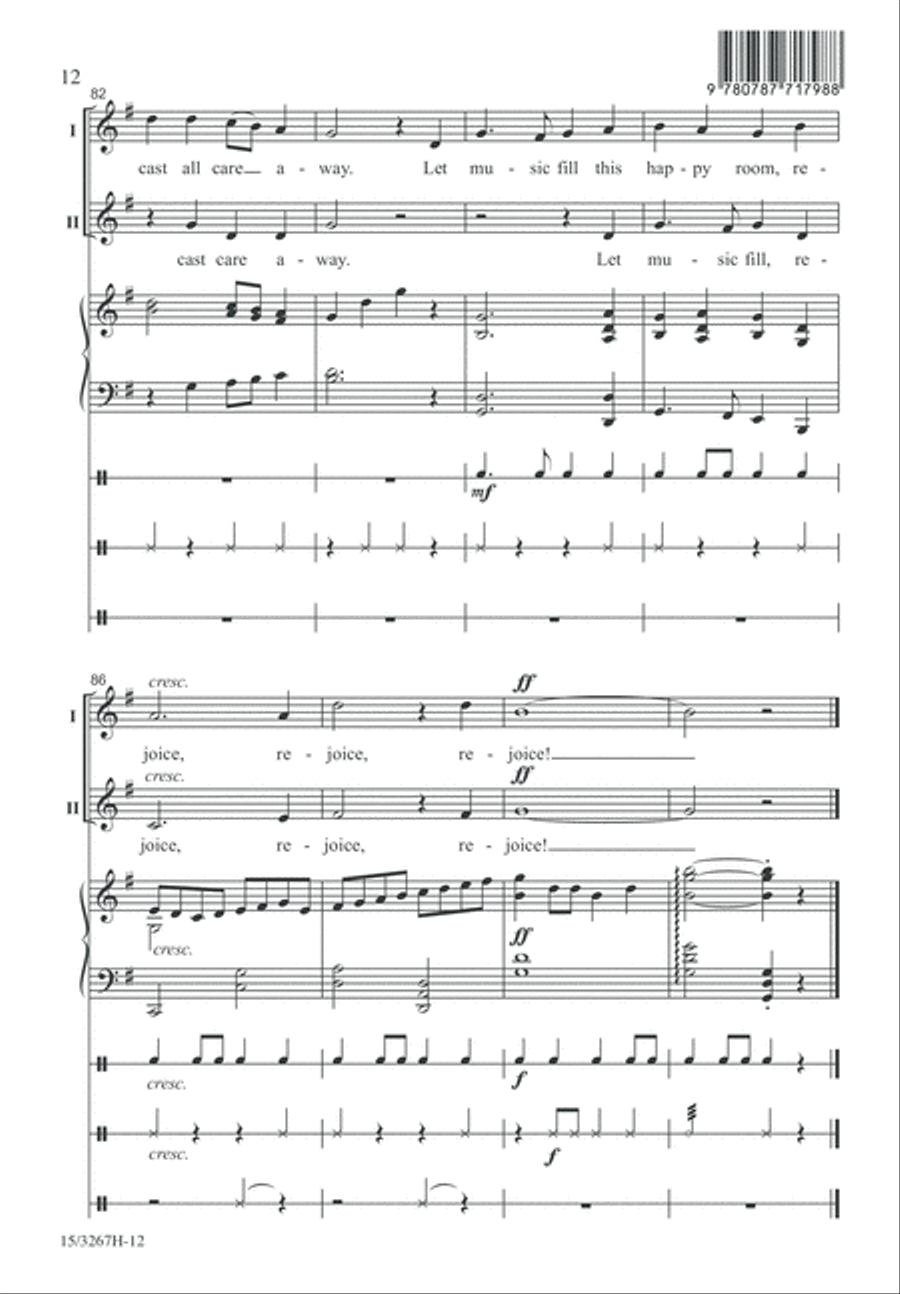Be Glad This Festive Day 2-Part scores gallery preview page 12