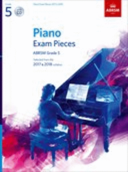 Piano Exam Pieces 2017 & 2018 ABRSM Gr.5 w/CD