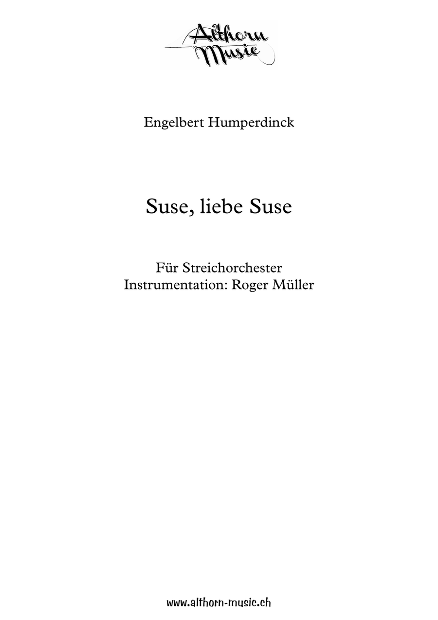 Suse, liebe Suse Suse, liebe Suse Chamber Orchestra scores gallery preview page 2