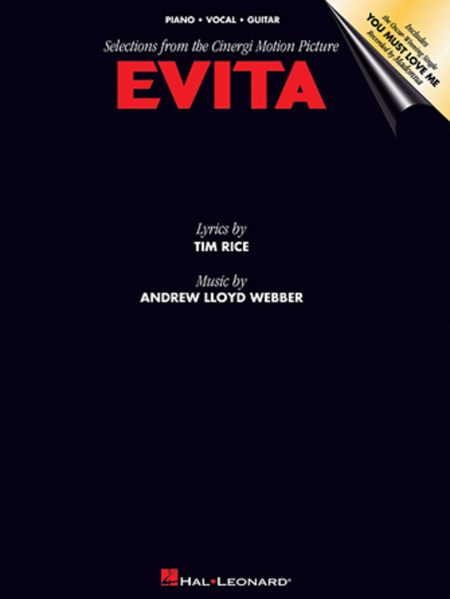 Evita Evita Piano, Vocal, Guitar scores gallery preview page 1